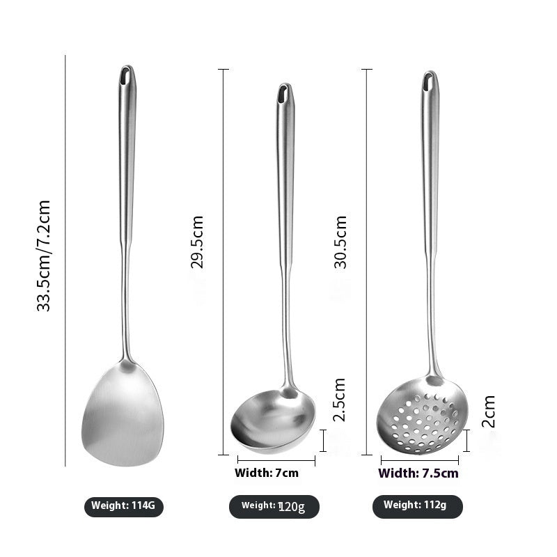 Stainless Steel Spatula Set