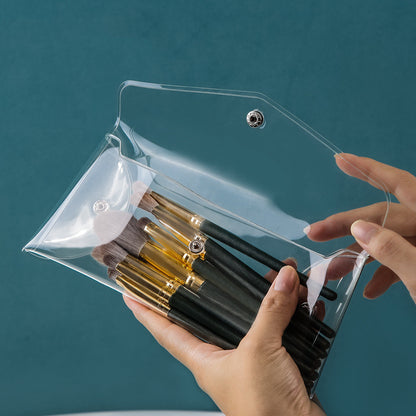 Portable Transparent Cosmetic Storage Bag