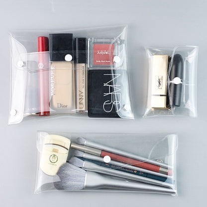 Portable Transparent Cosmetic Storage Bag