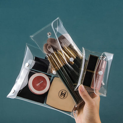 Portable Transparent Cosmetic Storage Bag