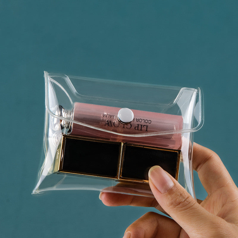 Portable Transparent Cosmetic Storage Bag